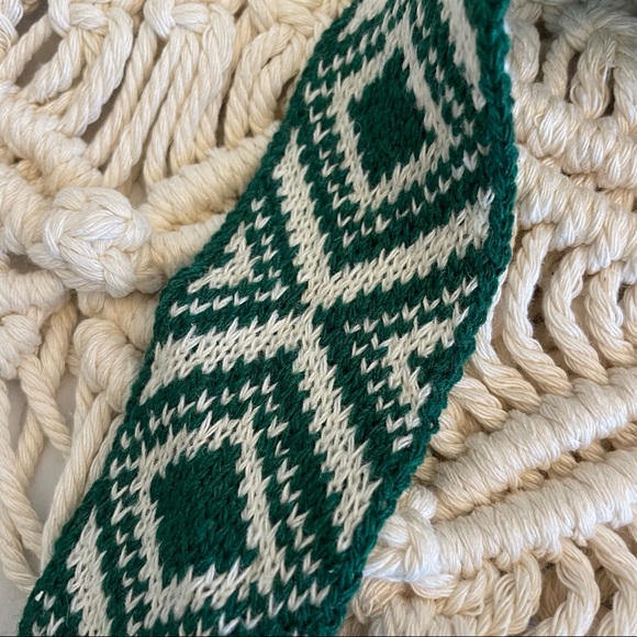 Bohemian Aztec Shoulder Smile Woven Beach Pool Vacation Casual Spring Summer Bag - Picture 5 of 5